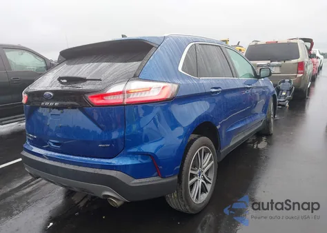 2022 Ford Edge Titanium from USA, damaged, VIN 2FMPK4K92NBA05956